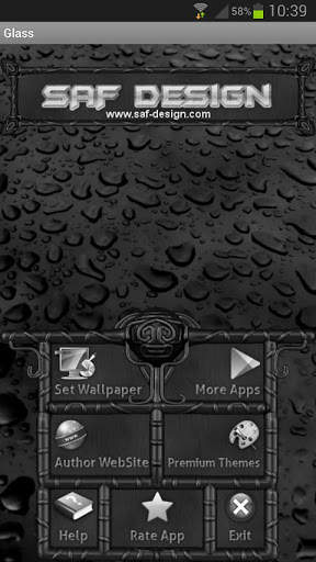 Next Launcher Glass Theme screenshot 5