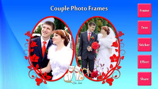 Couple Photo Frames - Romantic Couple Photo Frames screenshot 1
