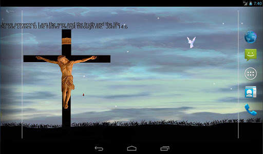jesus on cross live wallpaper 6 تصوير الشاشة