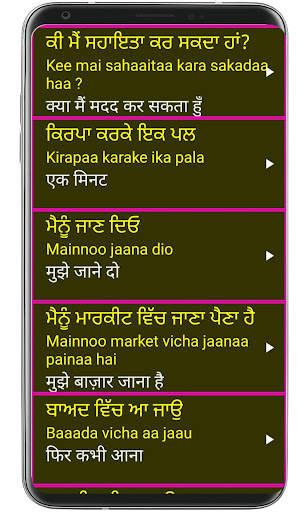 Learn Punjabi From Hindi 8 تصوير الشاشة