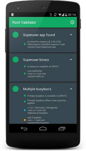 Root Validator скриншот 3