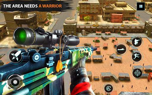fps offline gun Shooting game screenshot 5