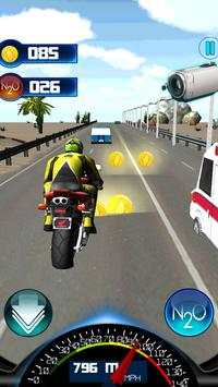 Bike Driving 3D Game 2017 स्क्रीनशॉट 2