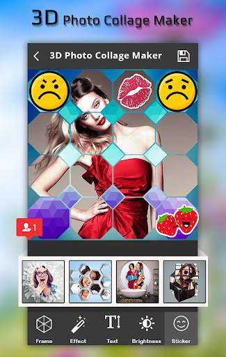 3D Love Photo collage screenshot 6