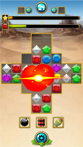 Gemstone Crush - Match 3 screenshot 5