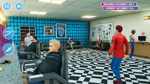 Real Barber Shop Haircut Salon 3d- Hair Cut Games screenshot 3