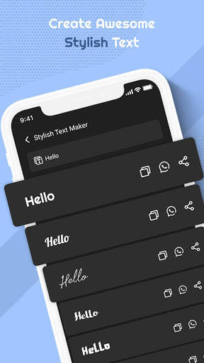 Stylish font : Creat Amazing Photo Post screenshot 2