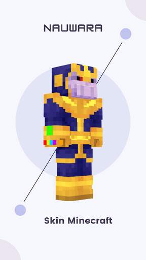 Skin Thanos for Minecraft Pocket Edition MCPE screenshot 2