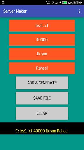 Server Maker (Cccam to cfg) screenshot 2