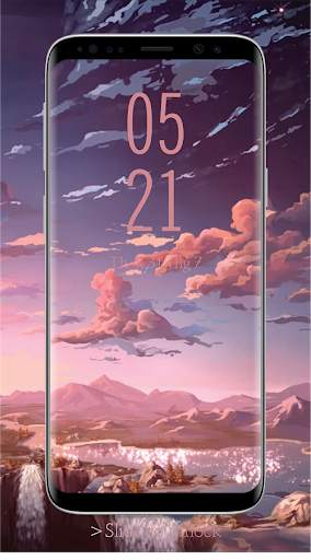 Lock Screen Live Video Wallpaper 3 تصوير الشاشة