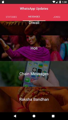 Messages, Jokes & Statuses for WhatsApp screenshot 5
