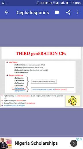 Antibiotics Flashcards screenshot 5