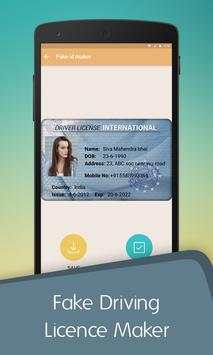 Fake Driving Licence Maker screenshot 4