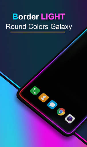 Mobile Border Light & LED Color Live Wallpaper screenshot 1