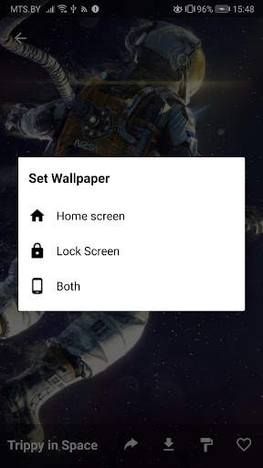 Astronaut Wallpaper! Space, Galaxy background screenshot 5