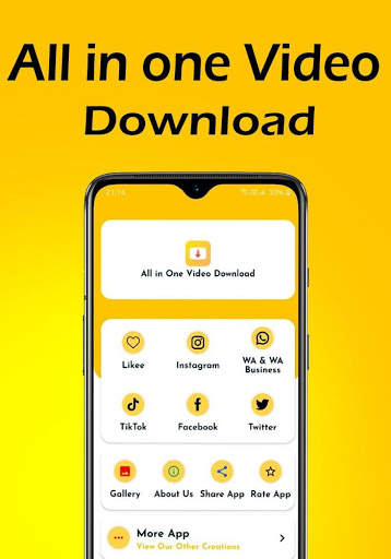 All in one video downloaded screenshot 1