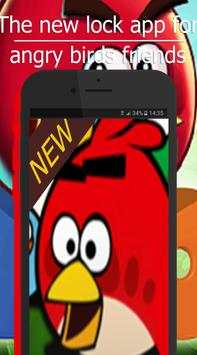 angry bad birds friends lock wallpapers screenshot 1