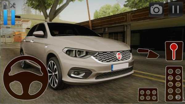 Car Driving Simulator Fiat screenshot 3