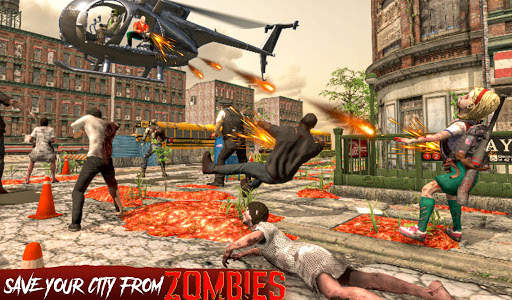 Penembak Zombie Angkatan Udara: Invasi Mati screenshot 8