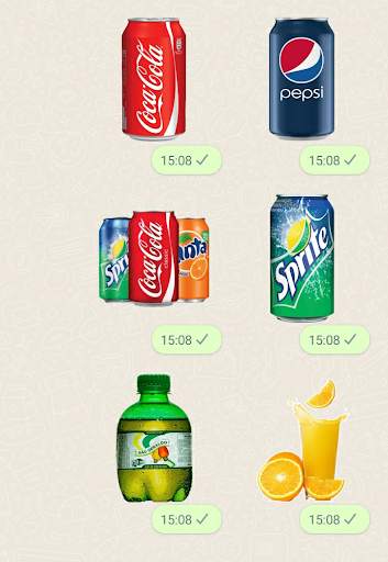 Drinks Stickers for WhatsApp screenshot 3