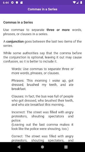 Punctuation Rules screenshot 3