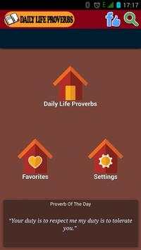 Daily Life Proverbs screenshot 1