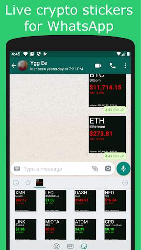 Crypto Stickers for WhatsApp screenshot 2