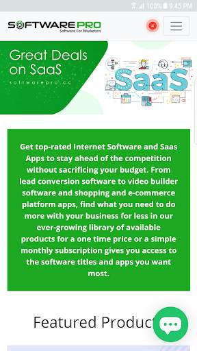 SoftwarePro Software  Apps screenshot 1