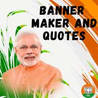 Banner Maker & Modi Quotes [HD] Photo Frames on 9Apps