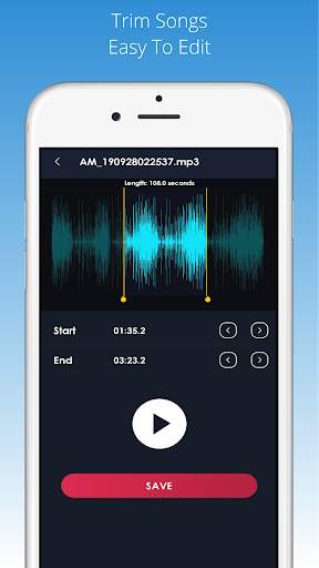 Mp3 cutter – Audio Cutter, Easy Ringtone Maker screenshot 3