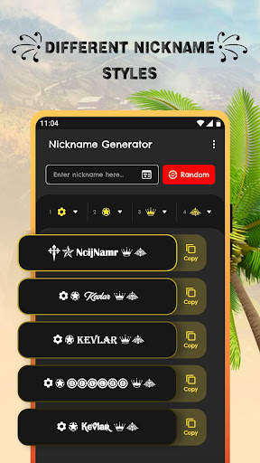 Nickname in Style Nickname Gen screenshot 1