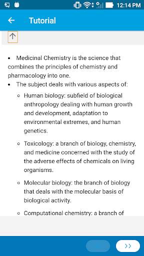 Medicinal Chemistry 101 5 تصوير الشاشة