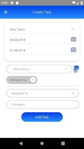 Task Closet : Task Management Tool скриншот 5