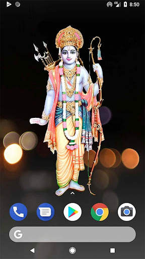 4D Vishnu Avatar Wallpaper screenshot 2