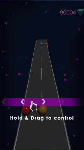 Color Speedball: 3D Road Color Ball Run with Music screenshot 2
