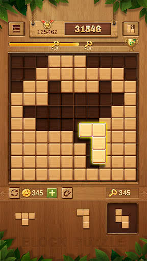 Wood Block Puzzle - Block Game screenshot 1