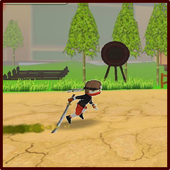 Ninja Zombie fighter icon