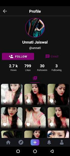 vFame – A short video app screenshot 1