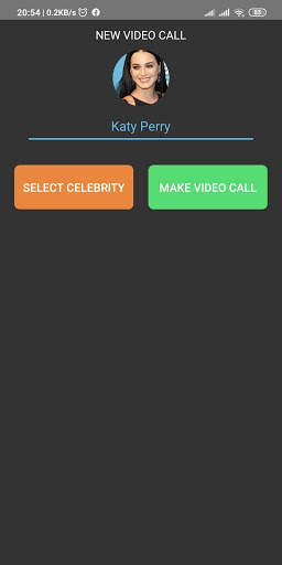 Fake Celebrity Video Call - Fake Video Chat screenshot 1