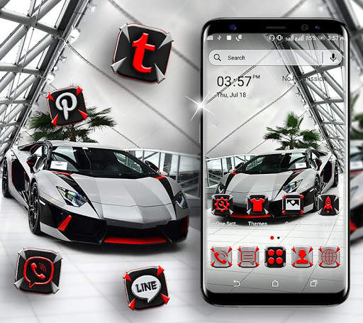 Sports Car Theme screenshot 1