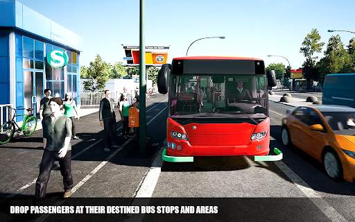 Bus Simulator Coach Bus Driving Simulator 3D screenshot 1