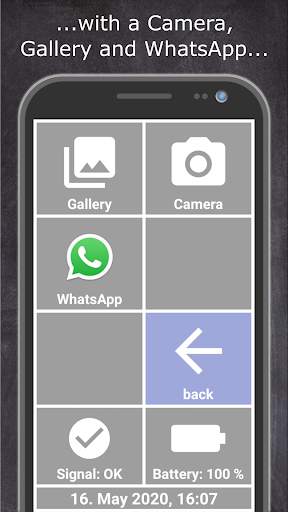 Senior Citizen Phone Launcher screenshot 4