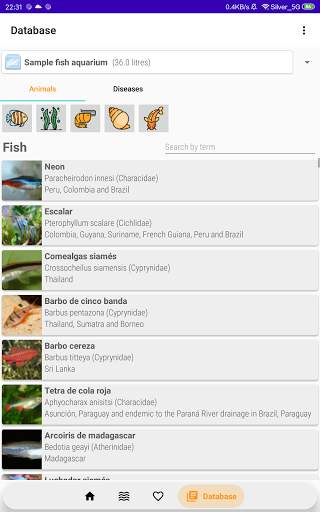 MyAquarium Fish tank manager screenshot 15