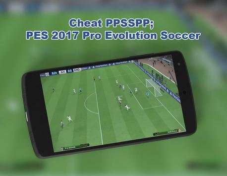 Cheat PPSSPP; PES 2017 Pro Evolution Soccer (New) screenshot 5