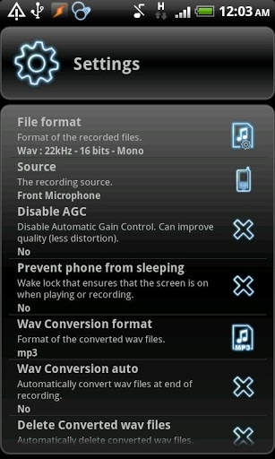 RecForge Lite - Audio Recorder screenshot 6