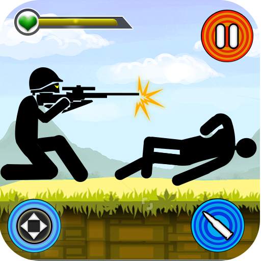 Stick Man: Shooting Game 2.69