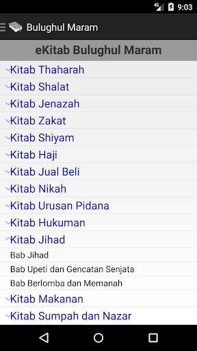 eKitab Bulughul Maram Free screenshot 4