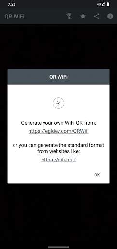 QR Wifi Connection screenshot 5