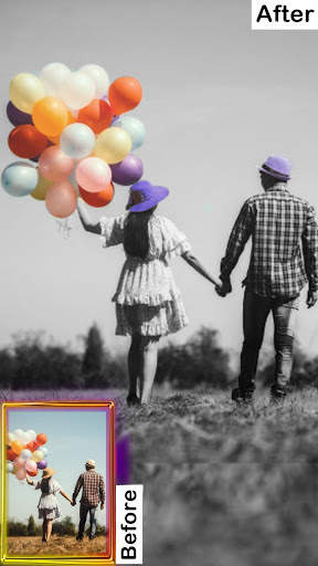 Color Splash Photo Effect - Shape Splash 2 تصوير الشاشة