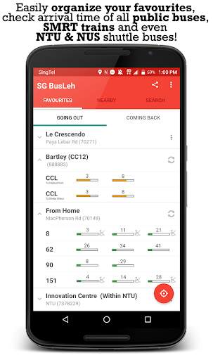 SG BusLeh: Award Winning screenshot 2